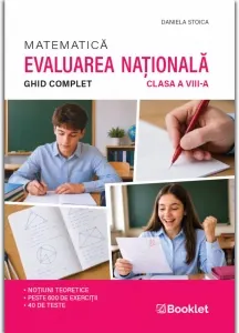 Coperta cărții Matematica. Ghid complet pentru Evaluarea Nationala - clasa a VIII-a. An scolar 2026-2027