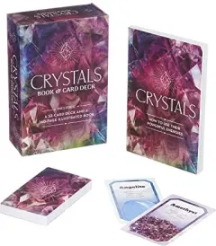 Coperta cărții Crystals book & card deck