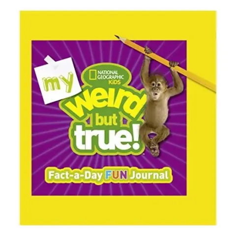 Coperta cărții My weird but true! fact-a-day fun journal