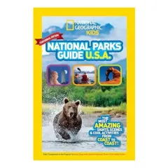 Coperta cărții National Geographic Kids National Parks Guide USA Centennial Edition