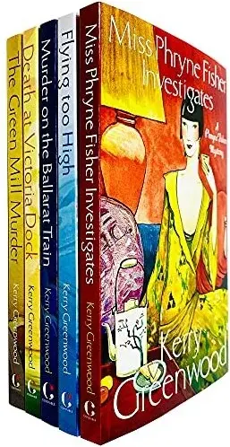 Coperta cărții Phryne Fisher Murder Mystery Series Books 1 - 5 Collection Set