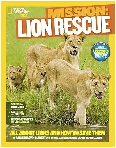Coperta cărții Lion Rescue