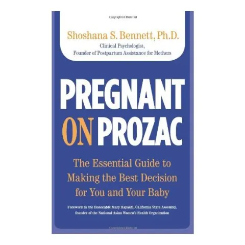 Coperta cărții Pregnant on Prozac