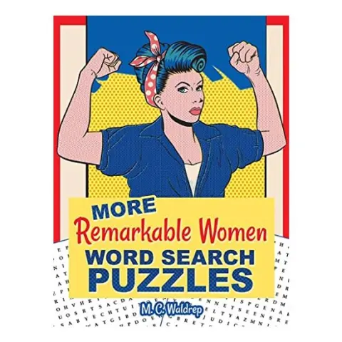 Coperta cărții MORE Remarkable Women Word Search Puzzles