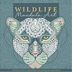 Coperta cărții Mandala Art: Wildlife Colouring