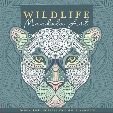 Coperta cărții Mandala Art: Wildlife Colouring