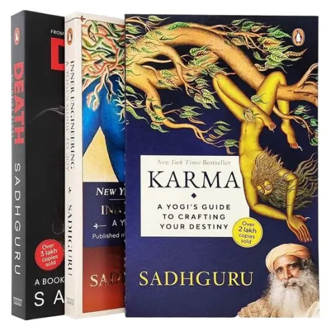 Coperta cărții Sadhguru: A Yogi's Guide Collection 3 Books Set