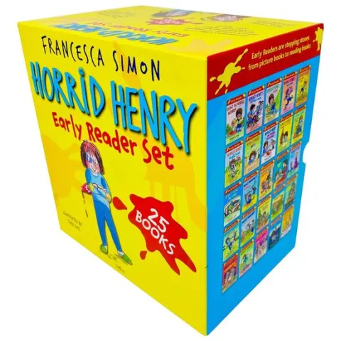Coperta cărții Horrid Henry Early Reader Set 25 Books Collection Box Set by Francesca Simon