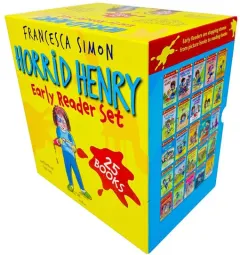 Coperta cărții Horrid Henry Early Reader Set 25 Books Collection Box Set by Francesca Simon
