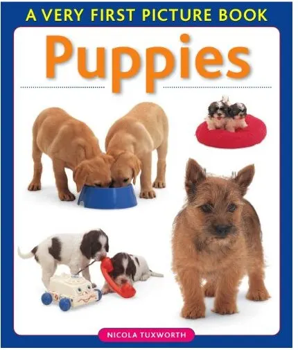 Coperta cărții Puppies, Nicola Tuxworth