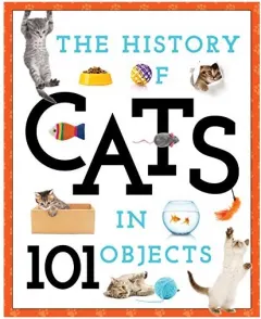 Coperta cărții The history of cats in 101 objects, Media Lab Books
