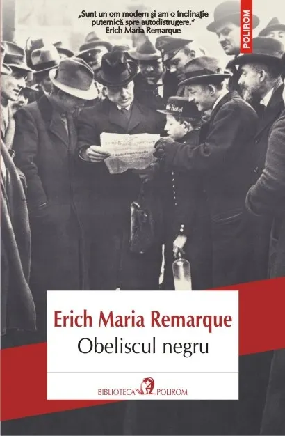 Coperta cărții Obeliscul negru
