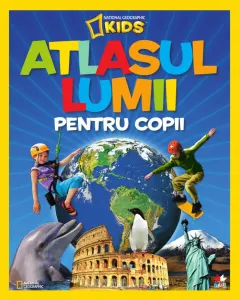Coperta cărții Atlasul lumii pentru copii