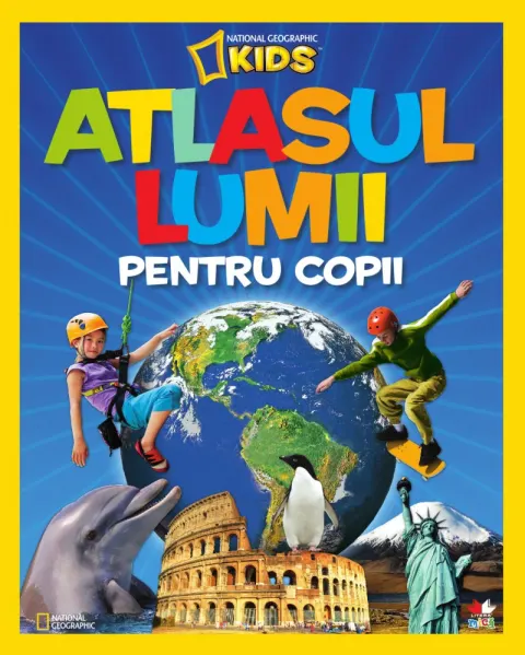 Coperta cărții Atlasul lumii pentru copii