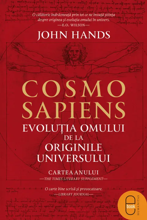 Coperta cărții Cosmosapiens. Evoluția omului de la originile universului (pdf)