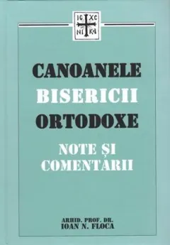 Coperta cărții Canoanele bisericii ortodoxe