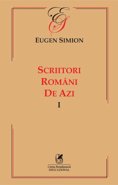 Coperta cărții Scriitori români de azi (vol. I)
