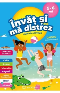 Coperta cărții Invat si ma distrez. Caiet de activitati (5-6 ani)