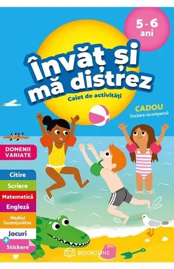 Coperta cărții Invat si ma distrez. Caiet de activitati (5-6 ani)