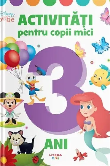 Coperta cărții Disney Bebe. Activitati pentru copii mici (3 ani)