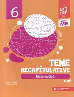 Coperta cărții Matematica. Teme recapitulative. Clasa 6