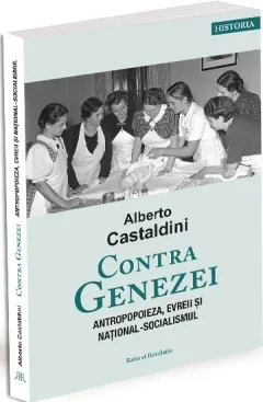 Coperta cărții Contra Genezei. Antropopoieza, evreii si national-socialismul