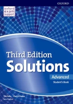 Coperta cărții Solutions 3E Advanced Student's Book and Online Practice Pack