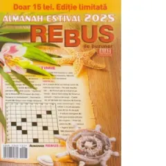 Coperta cărții Almanah estival Rebus de buzunar 2025