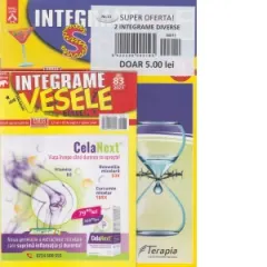 Coperta cărții 2 integrame diverse: Integrame fara stres + Integrame vesele 2023