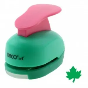 Coperta cărții Perforator Hobby 2.5 cm frunza artar DACO PF025/7