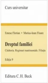 Coperta cărții Dreptul familiei. Editia 9