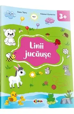 Coperta cărții Linii jucause 3 ani+ - Inesa Tautu, Palamari Ecaterina