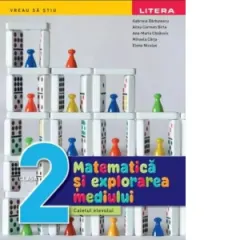 Coperta cărții Matematica si explorarea mediului. Caietul elevului. Clasa a II-a