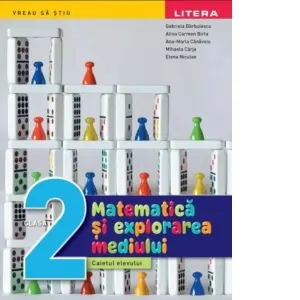 Coperta cărții Matematica si explorarea mediului. Caietul elevului. Clasa a II-a