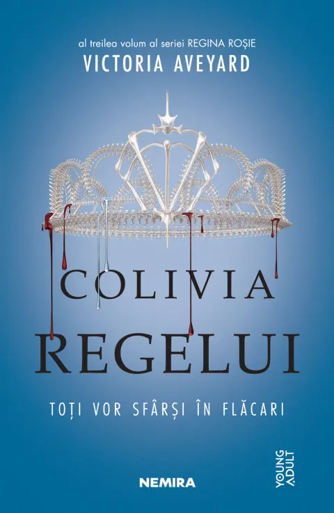 Coperta cărții Colivia regelui. Seria Regina rosie. Partea 3