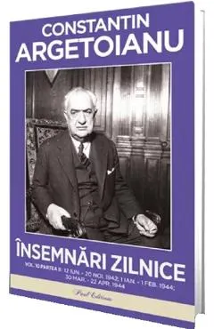 Coperta cărții Insemnari zilnice Vol.10 Partea 2