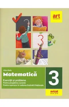 Coperta cărții Matematica - Clasa 3 - Exercitii si probleme pentru evaluare + portofoliu