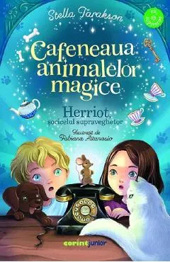 Coperta cărții Herriot, soricelul supraveghetor. Seria Cafeneaua animalelor magice