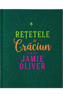 Coperta cărții Rețetele de Crăciun ale lui Jamie Oliver