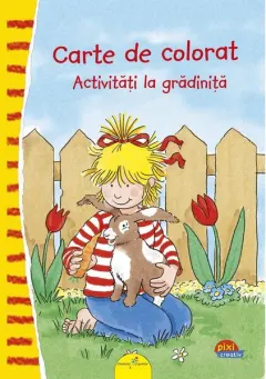 Coperta cărții Carte de colorat: Activitati la gradinita