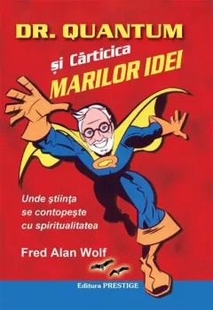 Coperta cărții Dr. Quantum și cărticica marilor idei