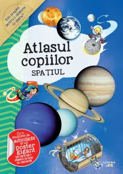 Coperta cărții Atlasul copiilor. Spatiul