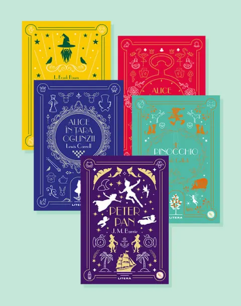 Coperta cărții Pachet 2 Biblioteca pentru copii (5 volume)