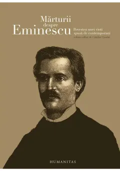 Coperta cărții Mărturii despre Eminescu