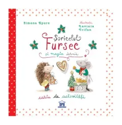 Coperta cărții Soricelul Fursec si magia iernii. Carte de activitati
