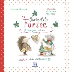 Coperta cărții Soricelul Fursec si magia iernii. Carte de activitati