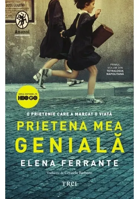 Coperta cărții Prietena mea geniala. Editie Tie-in (Tetralogia Napolitana, vol. 1)
