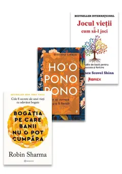 Coperta cărții Pachet Gandurile care iti scriu destinul. Set 3 carti
