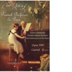 Coperta cărții Primul profesor de pian Opus 599 caietul II