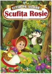Coperta cărții Citim pe silabe - Scufita Rosie